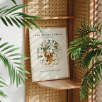 Vertical 3x4 Frame Mockup With Sunlight