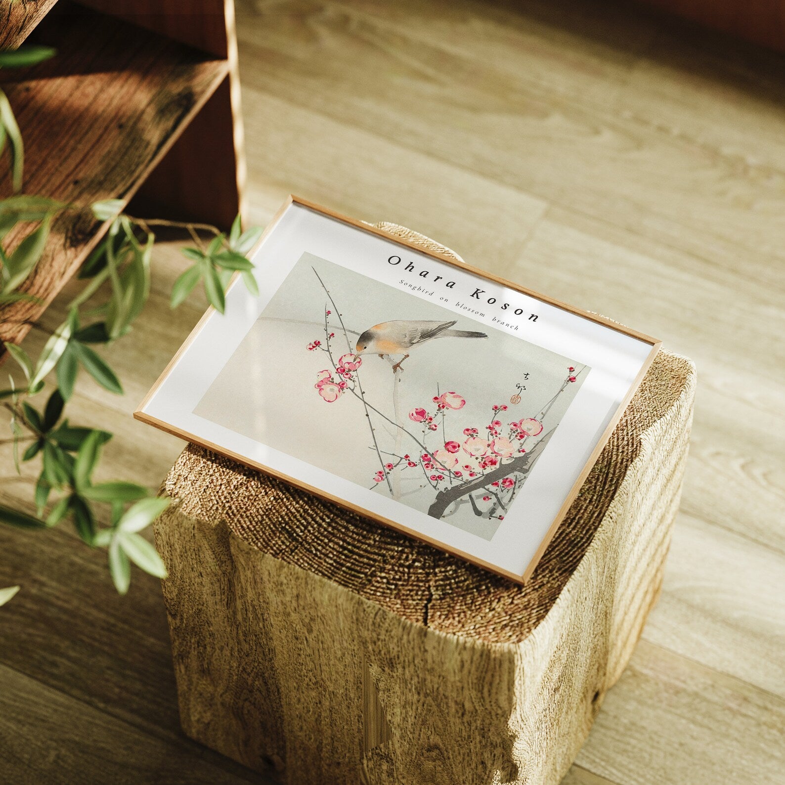 4x3 Frame Mockup With Reflection