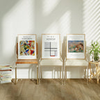 3 Vertical 5x7 Frames Mockup With Sunlight