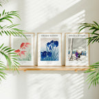 3 Vertical 5x7 Frames Mockup With Sunlight