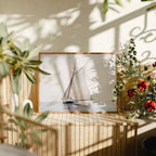 Horizontal 4x3 Frame Mockup With Sunlight