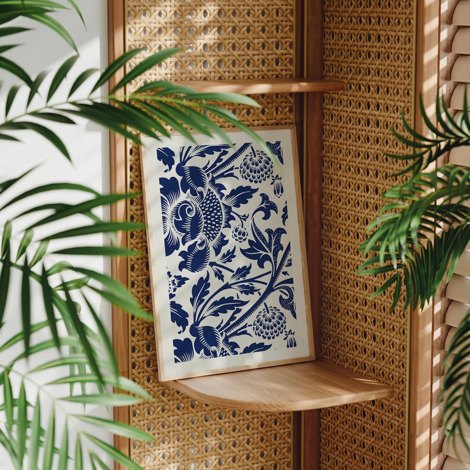 Vertical 5x7 Frame Mockup With Sunlight