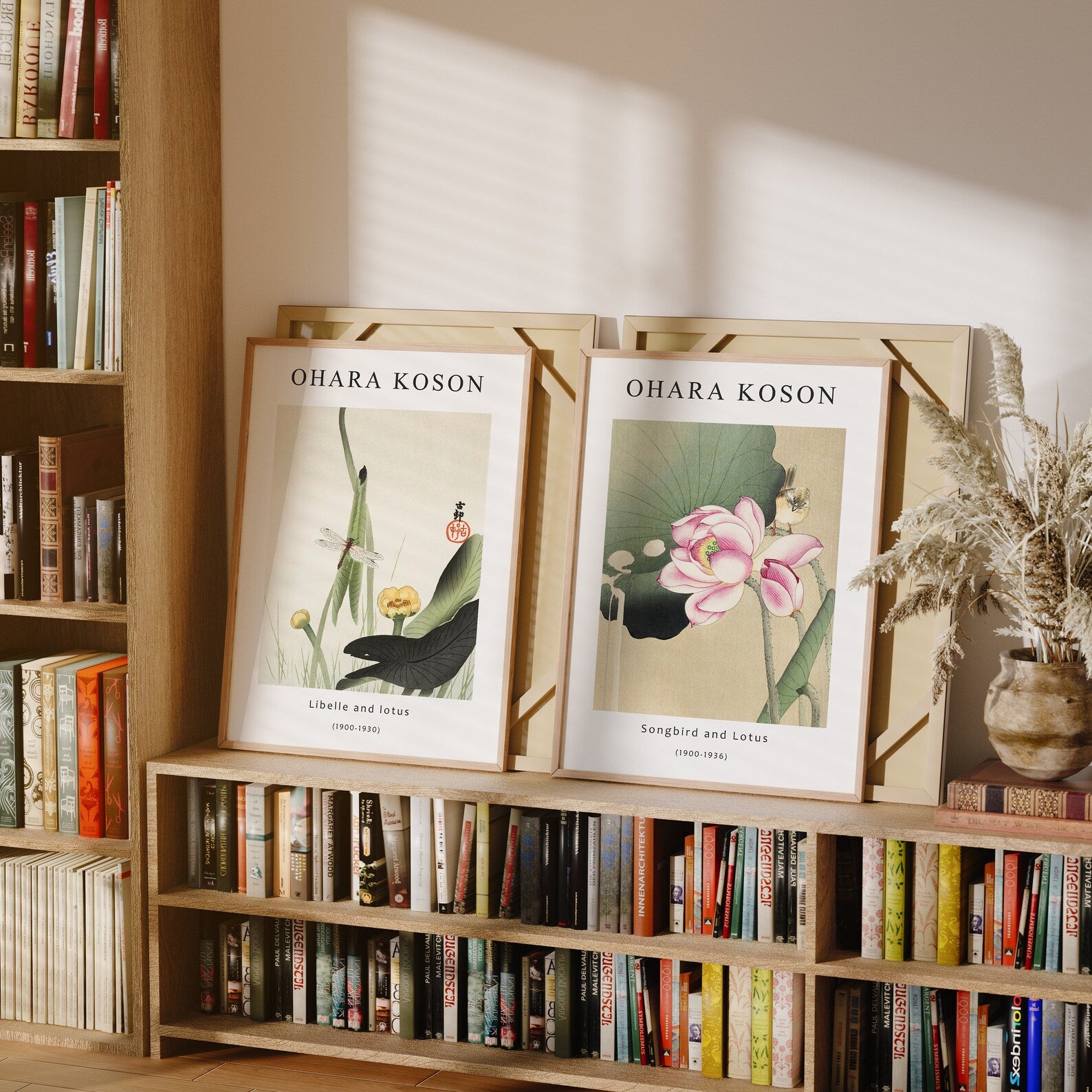 2 Vertical 5x7 Frames Mockup With Sunlight