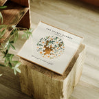 Square Frame Mockup With Reflection