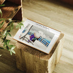 4x3 Frame Mockup With Reflection