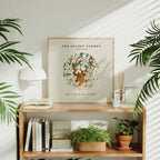 Square Frame Mockup With Sunlight