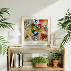 Square Frame Mockup With Sunlight