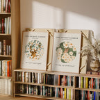 2 Vertical 5x7 Frames Mockup With Sunlight