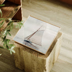 Square Frame Mockup With Reflection