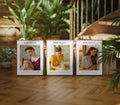 3 Vertical 3x4 Frames Mockup