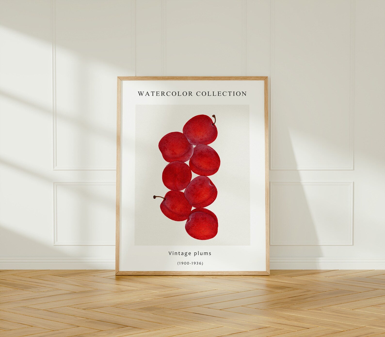 Vertical 3x4 Frame Mockup With Sunlight