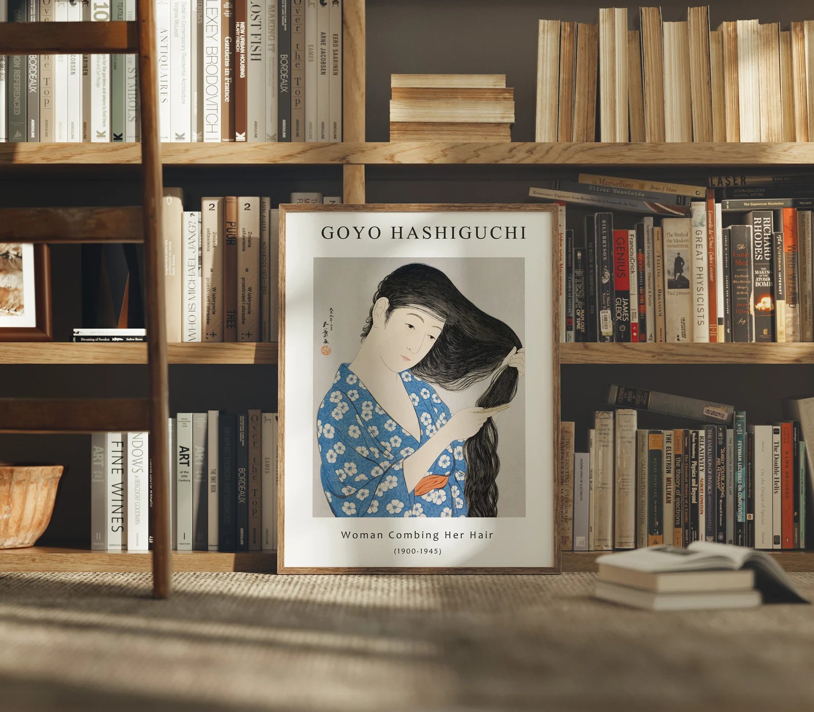 Vertical 3x4 Frame Mockup With Sunlight