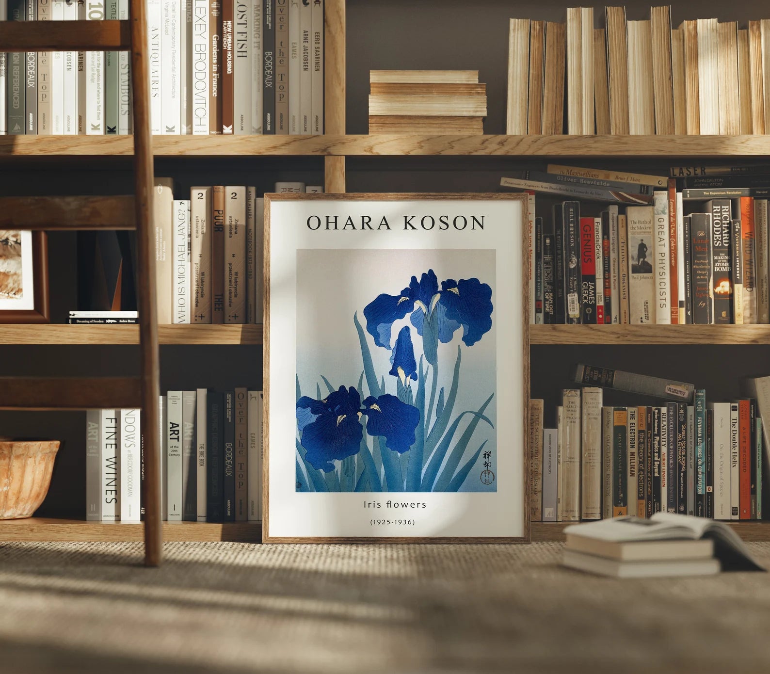 Vertical 3x4 Frame Mockup With Sunlight