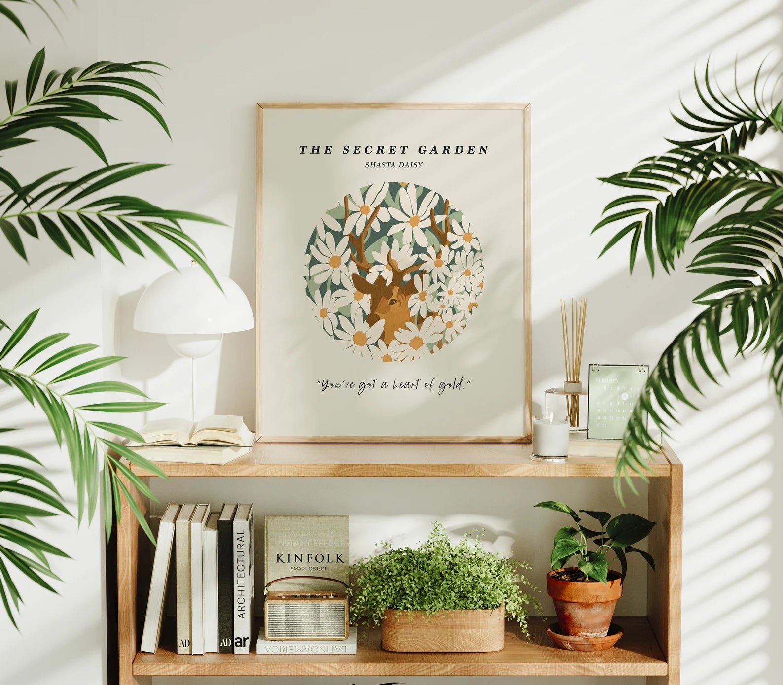 Vertical 8x10 Frame Mockup With Sunlight