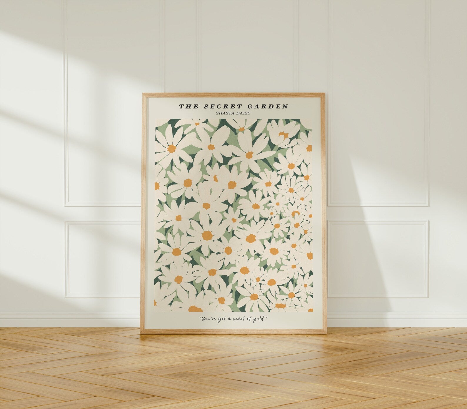 Vertical 3x4 Frame Mockup With Sunlight