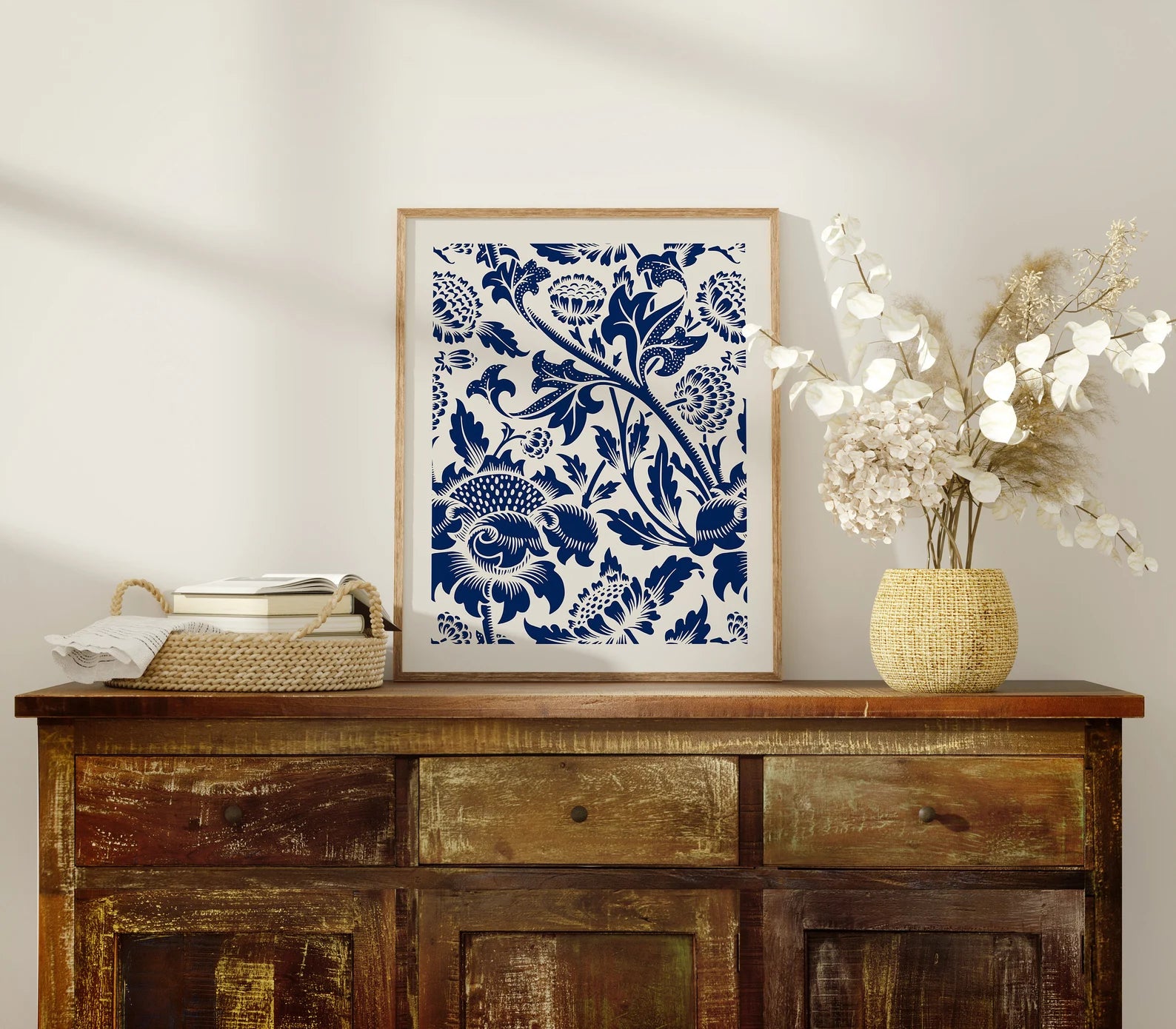 Vertical 8x10 Frame Mockup With Sunlight