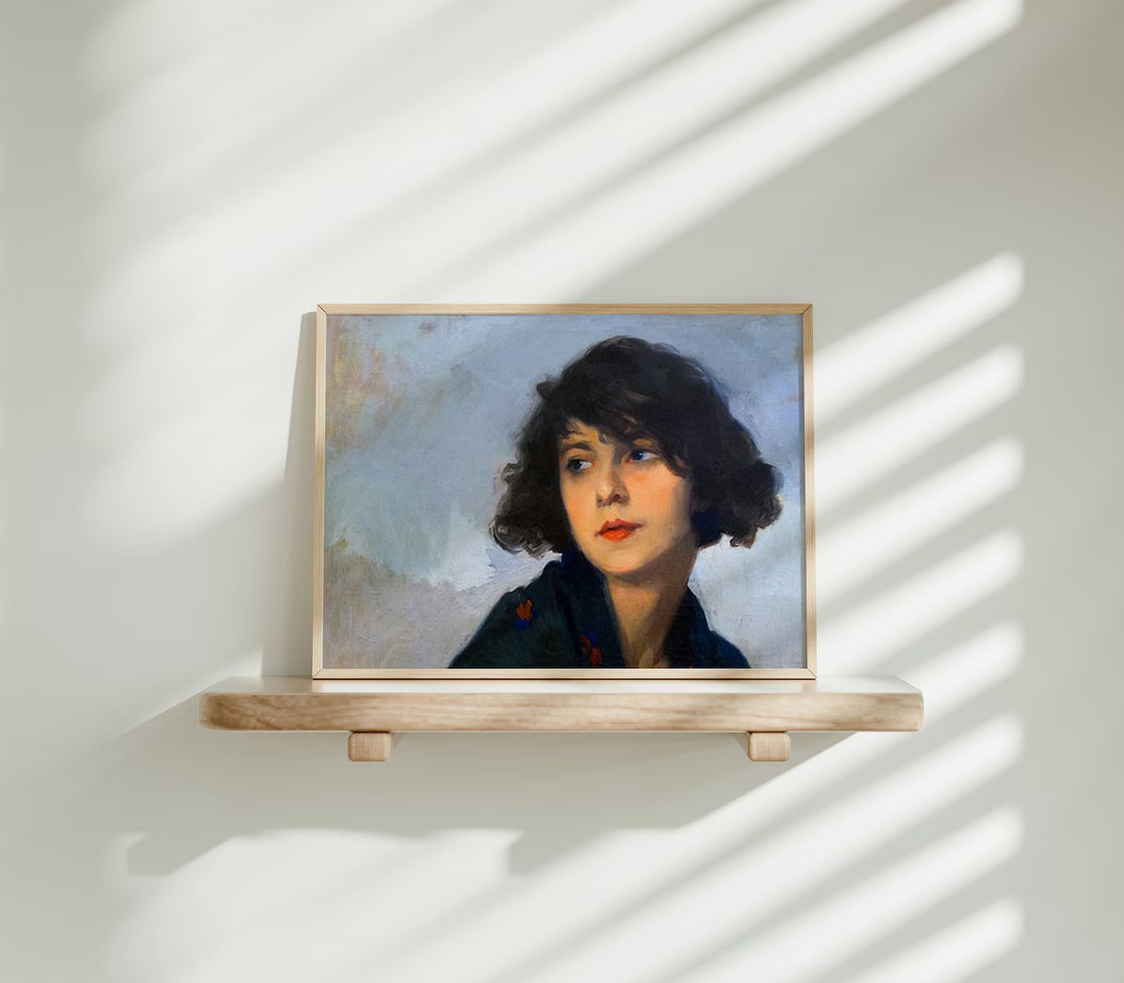 Horizontal 4x3 Frame Mockup With Sunlight