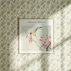 Square Wall Frame Mockup With Sunlight