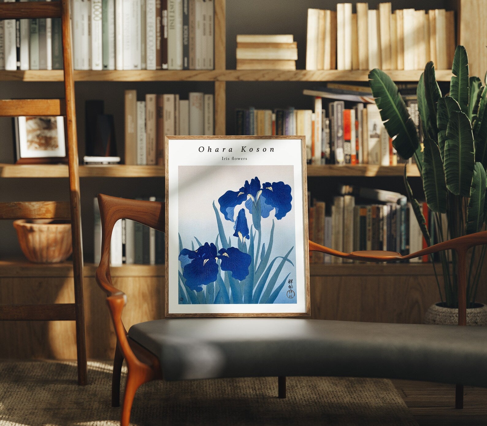 Vertical 3x4 Frame Mockup With Sunlight