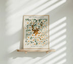 Vertical 3x4 Frame Mockup With Sunlight
