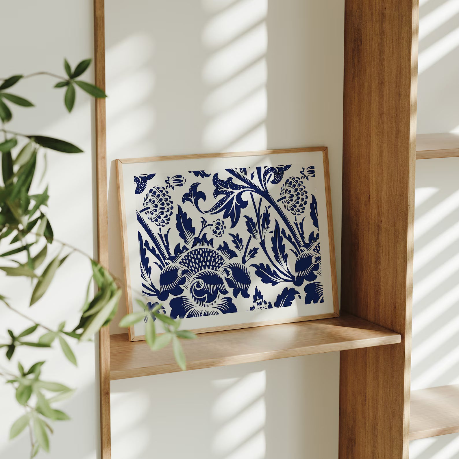 Horizontal 4x3 Frame Mockup With Sunlight