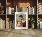 Vertical 3x4 Frame Mockup With Sunlight