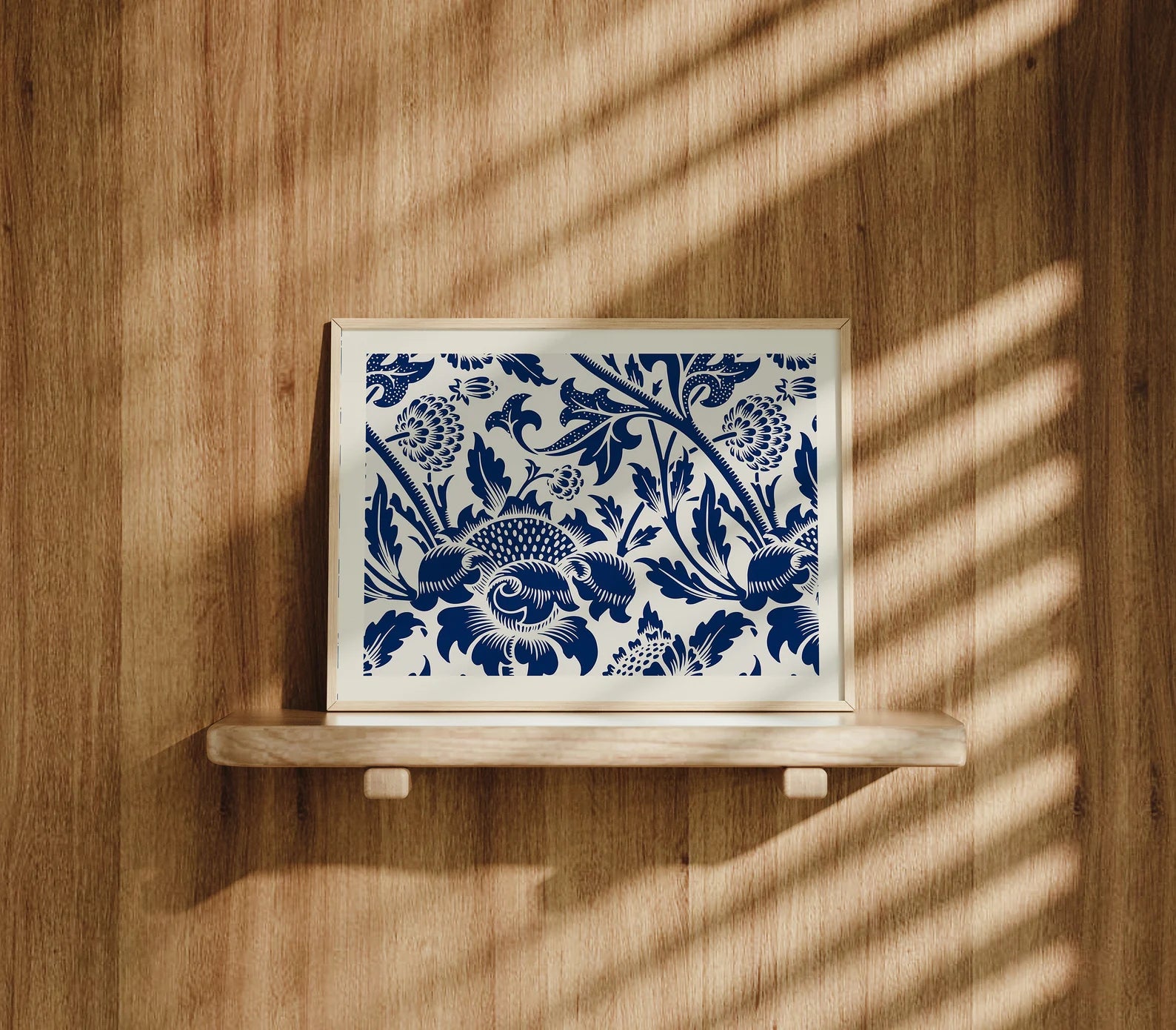 Horizontal 4x3 Frame Mockup With Sunlight