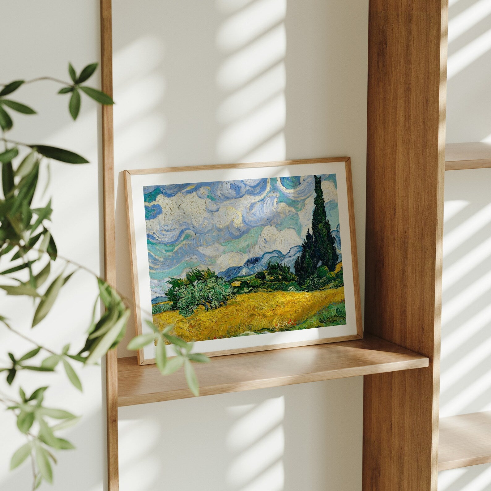 Horizontal 4x3 Frame Mockup With Sunlight