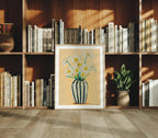 Vertical 3x4 Frame Mockup With Sunlight