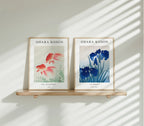 2 Vertical 3x4 Frames Mockup With Sunlight