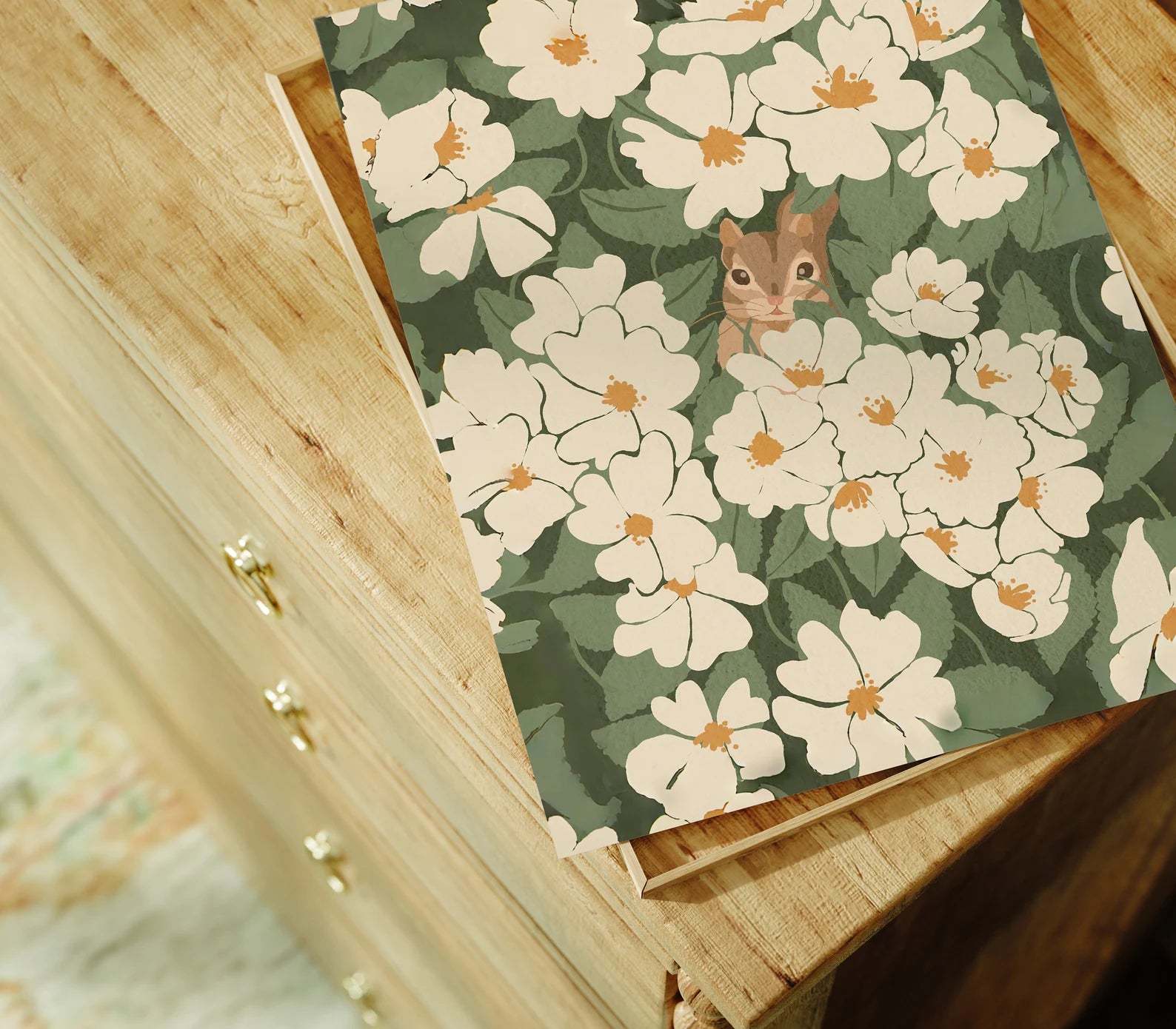 Vertical 3x4 Poster Mockup With Frame