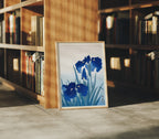 Vertical 3x4 Library Frame Mockup With Sunlight