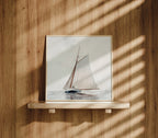 Square Frame Mockup With Sunlight