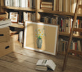 Horizontal 4x3 Library Frame Mockup With Sunlight