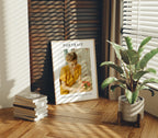 Vertical 3x4 Frame Mockup With Sunlight