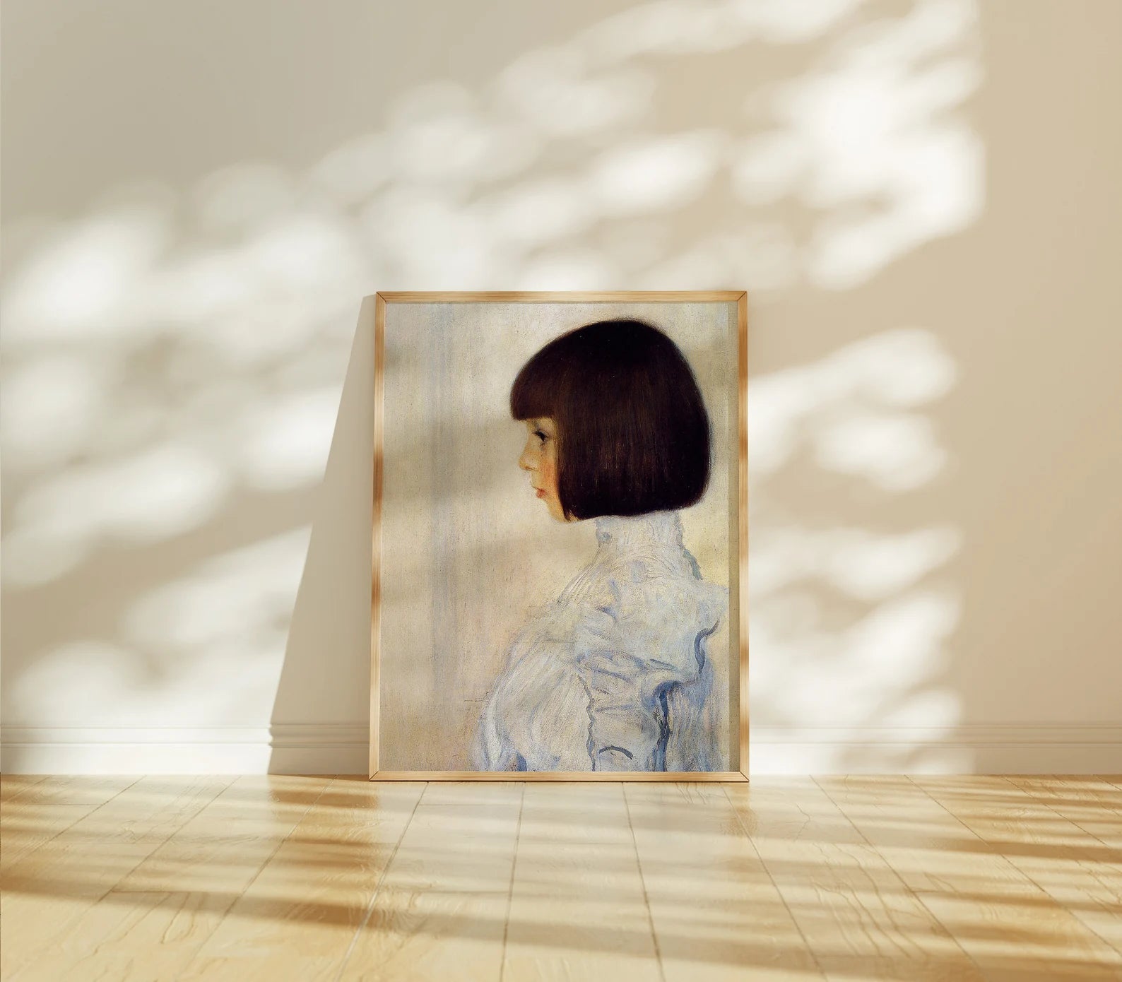 Vertical 3x4 Frame Mockup With Sunlight