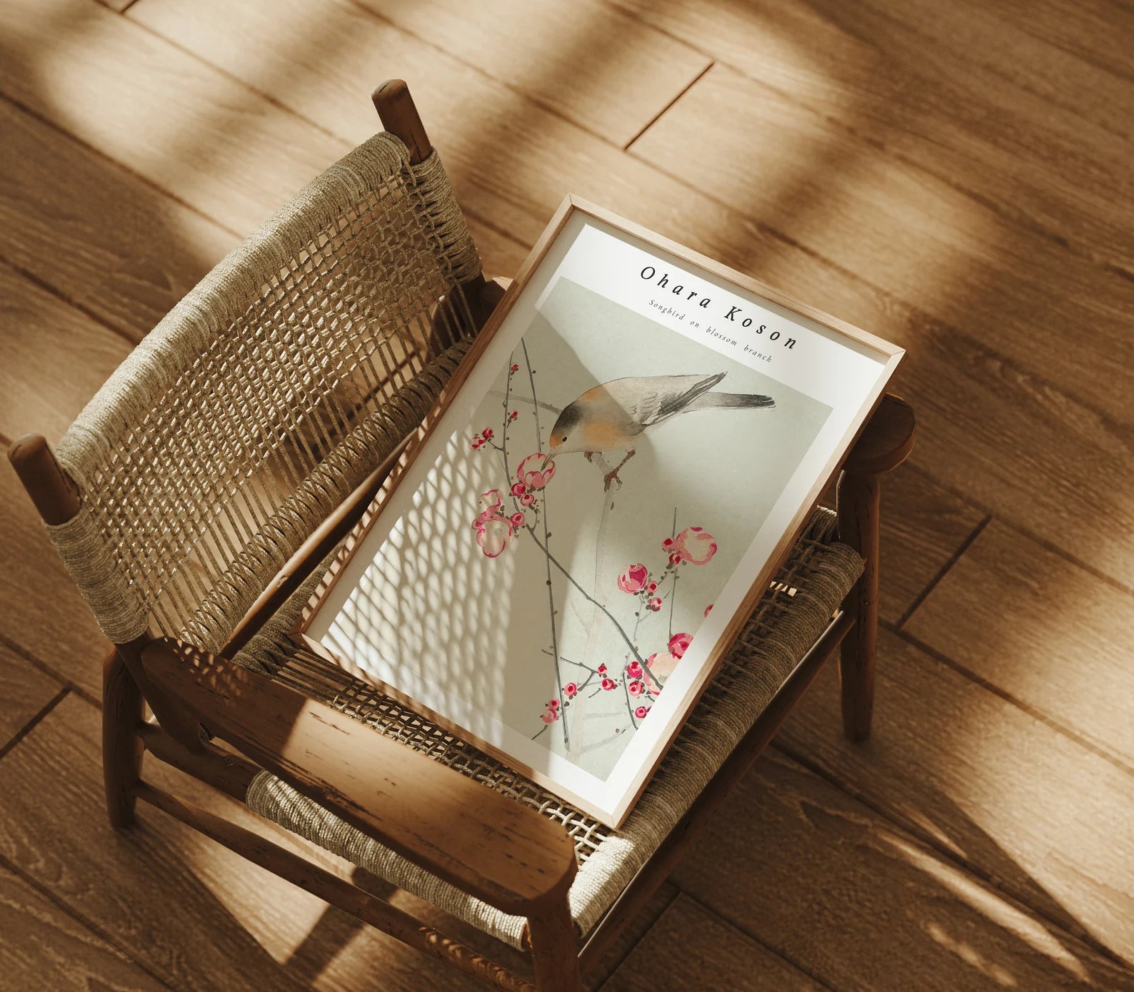 Vertical 3x4 Frame Mockup With Sunlight