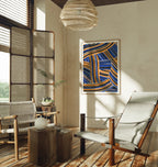 Vertical 3x4 Wall Frame Mockup With Sunlight