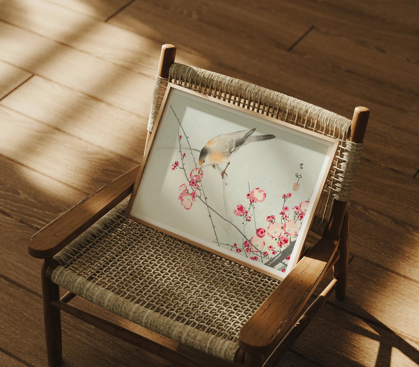 Horizontal 4x3 Frame Mockup With Sunlight