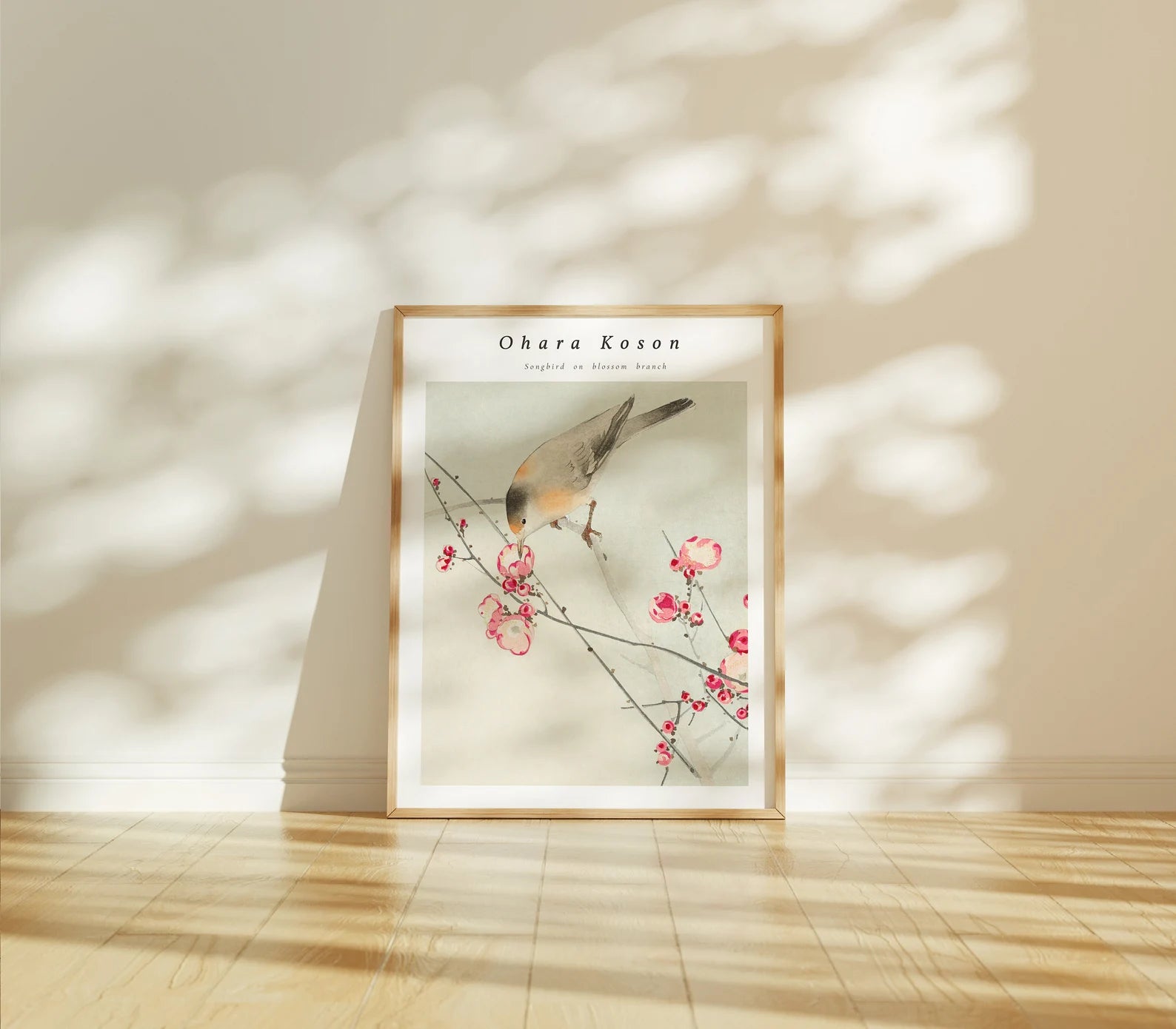 Vertical 3x4 Frame Mockup With Sunlight