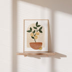 Vertical 3x4 Frame Mockup With Sunlight