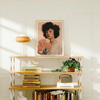 Vertical 3x4 Frame With Sunlight Mockup