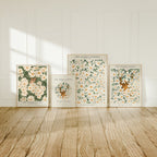 4 Vertical 3x4 Frames Mockup With Sunlight