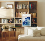 Vertical 3x4 Living Room Frame Mockup With Sunlight