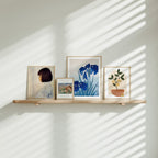 4 Vertical 8x10 Frames Mockup With Sunlight