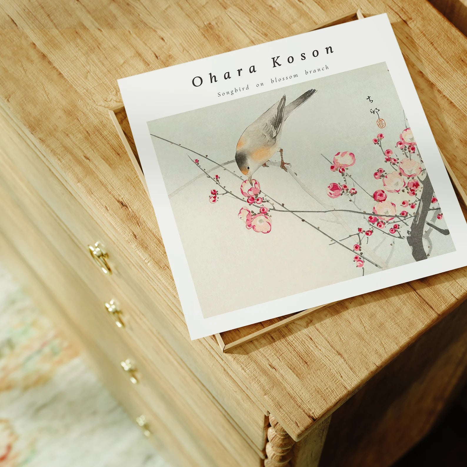 Square Poster With Frame Mockup