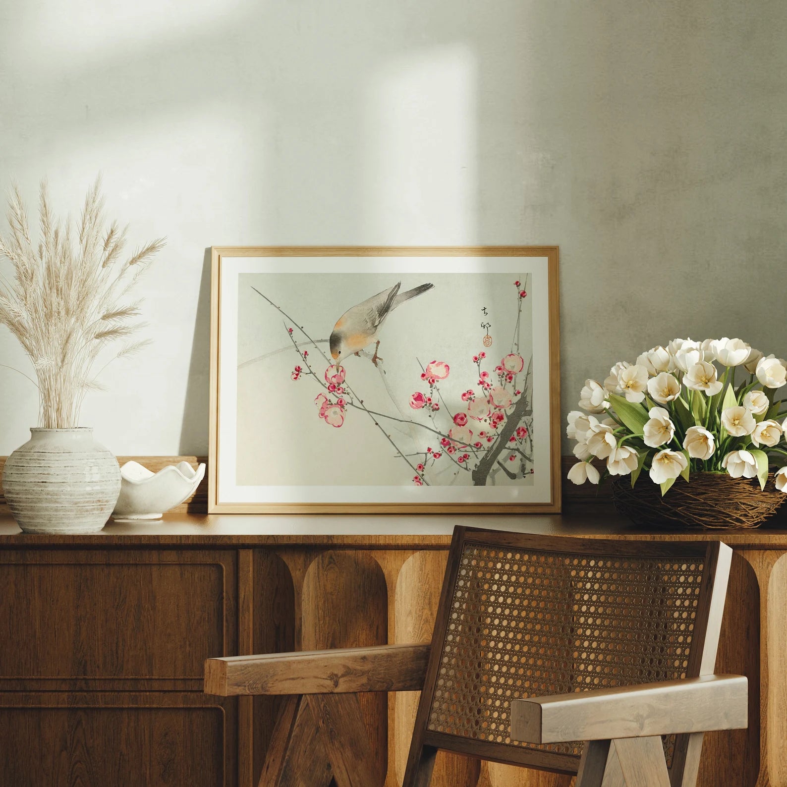 Horizontal 4x3 Frame Mockup With Sunlight