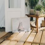 Horizontal 4x3 Frame Mockup With Sunlight