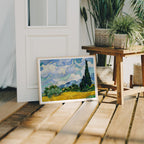 Horizontal 4x3 Frame Mockup With Sunlight