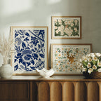 3 Frames 3x4 Mockup With Sunlight